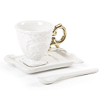 Кофейная пара Seletti I-Coffee Gold варинант исполнения - 1 | Loft Concept в Москве