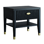 Прикроватная тумбочка с ящиком Elsa Dreams Black варинант исполнения - 6 | Loft Concept в Москве