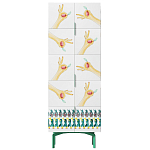 Тумба с зелеными ножками Tall Forest Ok варинант исполнения - 1 | Loft Concept в Москве