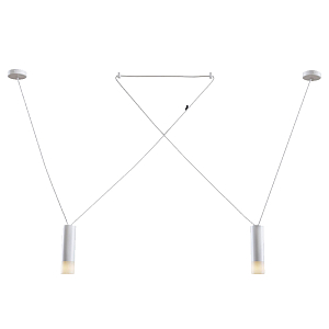 Wireflow LED White Suspension lam 2 патрона