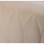 Кресло велюровое бежевое Cubic Silhouette варинант исполнения - 4 | Loft Concept в Москве