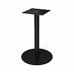 Стол обеденный с круглой столешницей черного цвета Harris Collection варинант исполнения - 5 | Loft Concept в Москве