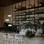 Подвесной светильник с плафоном в виде эллипса из белого алебастра Cryptocrystalline Stone варинант исполнения - 5 | Loft Concept в Москве