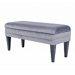 Мягкая банкетка с зоной для хранения Casket Grey варинант исполнения - 2 | Loft Concept в Москве