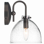 Бра с куполообразным прозрачным плафоном Glass Dome with Seeds варинант исполнения - 3 | Loft Concept в Москве