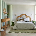 Консоль из плетеного ротанга с ящиками Armelle Rattan Console варинант исполнения - 6 | Loft Concept в Москве