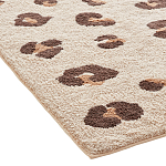 Ковер из хлопка с леопардовым принтом Soft Hugs варинант исполнения - 2 | Loft Concept в Москве