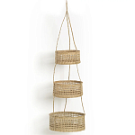 Подвесные плетеные корзины для цветов Musa Wicker Baskets варинант исполнения - 2 | Loft Concept в Москве