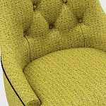 Мебельная ткань Шенилл горчичный цвет 142 см T4-62 варинант исполнения - 11 | Loft Concept в Москве