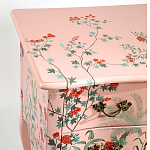 Комод розовый с росписью Цветы L.XV CHEST OF DRAWERS Flowers варинант исполнения - 4 | Loft Concept в Москве