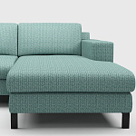 Мебельная ткань Шенилл бирюзовый цвет 142 см T4-61 варинант исполнения - 6 | Loft Concept в Москве