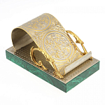 Подставка для телефона из натурального камня малахит Natural Stone Stand варинант исполнения - 1 | Loft Concept в Москве