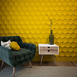 Гипсовая 3D Панель M-12 варинант исполнения - 2 | Loft Concept в Москве