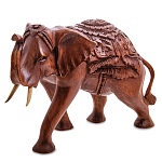 Статуэтка из дерева суар в виде слона Two Tusks варинант исполнения - 1 | Loft Concept в Москве