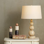 Настольная лампа с корпусом из градуированных шаров Babylon варинант исполнения - 4 | Loft Concept в Москве