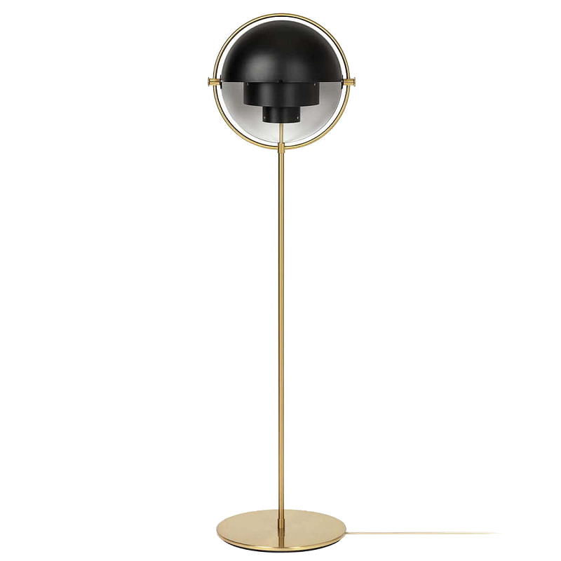  Louis Weisdorff Multi-lite floor lamp black     | Loft Concept 