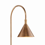 Торшер с конусовидным абажуром на каменном основании Attention варинант исполнения - 1 | Loft Concept в Москве