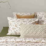 Чехол на подушку с макраме бежевого цвета Macrame варинант исполнения - 6 | Loft Concept в Москве