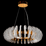 Люстра круглая с фактурными элементами в виде ракушек Inspired Sea варинант исполнения - 2 | Loft Concept в Москве