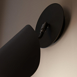Бра с поворотным плафоном Aracea Black Wall Lamp варинант исполнения - 13 | Loft Concept в Москве