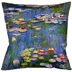 Подушка декоративная Лилии Impressionism in Art варинант исполнения - 1 | Loft Concept в Москве