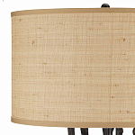 Торшер с цилиндрическим абажуром на каркасе в виде корня растения Curling Light варинант исполнения - 2 | Loft Concept в Москве