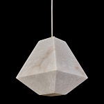 Подвесной светильник с фигурным плафоном Stone Prism варинант исполнения - 6 | Loft Concept в Москве