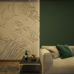 Барельеф PORTRAIT варинант исполнения - 2 | Loft Concept в Москве