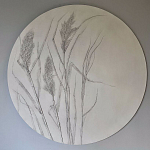 Ботаническое панно Тростник 1 варинант исполнения - 1 | Loft Concept в Москве