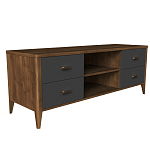 ТВ-тумба с 4 ящиками и полками Tasteful Furniture варинант исполнения - 1 | Loft Concept в Москве