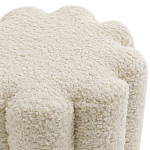 Пуф с обивкой из ткани букле Flo Pouf варинант исполнения - 2 | Loft Concept в Москве