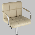 Барный стул с подлокотниками Honory Beige варинант исполнения - 7 | Loft Concept в Москве