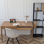 Стол письменный прямоугольный с 2-мя ящиками из массива дуба Type oak варинант исполнения - 8 | Loft Concept в Москве