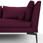 Мебельная ткань Шенилл фиолетовый цвет 138 см T4-27 варинант исполнения - 2 | Loft Concept в Москве