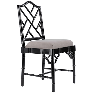 Black Chippendale Chair