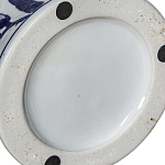 Ваза с бело-синей росписью и изображением цветов Blue & White Ornament варинант исполнения - 2 | Loft Concept в Москве