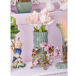 Ваза с птицами и цветами из фарфора с бронзовыми элементами Garden of Eden варинант исполнения - 5 | Loft Concept в Москве