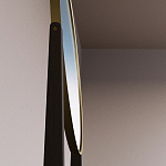 Туалетный Стол с зеркалом Primo Темный орех варинант исполнения - 6 | Loft Concept в Москве