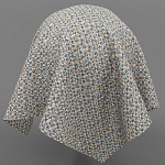 Мебельная ткань Шенилл серо-голубой цвет 142 см T4-47 варинант исполнения - 16 | Loft Concept в Москве