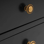 Прикроватная тумба Вlues Black варинант исполнения - 3 | Loft Concept в Москве