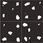 Плитка с узором Осколки варинант исполнения - 2 | Loft Concept в Москве