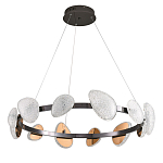 Люстра подвесная круглая с овальными плафонами Iona chandelier варинант исполнения - 5 | Loft Concept в Москве