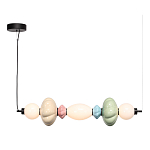 Подвесной светильник линейный с керамическими элементами 24W LED Fragrant Light варинант исполнения - 1 | Loft Concept в Москве