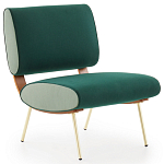 Дизайнерское кресло без подлокотников Gio Ponti ROUND D.154.5 Armchair варинант исполнения - 1 | Loft Concept в Москве