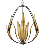 Люстра грушевидной формы с волнистыми листьями Foliage of Leaf Forms варинант исполнения - 3 | Loft Concept в Москве