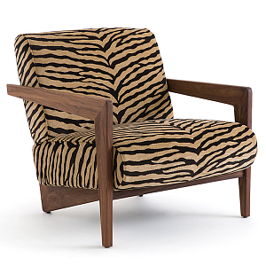 Кресло с анималистическим принтом Savanna