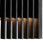 Светодиодное бра из металла черного цвета Delightfull варинант исполнения - 6 | Loft Concept в Москве