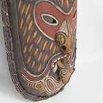 Деревянная расписная маска ручной работы Great Papuan Mask варинант исполнения - 2 | Loft Concept в Москве