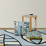 Чехол на подушку с рисунком и вышивкой Aurora Allure Drift варинант исполнения - 4 | Loft Concept в Москве