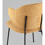 Стул Bellamy букле охра варинант исполнения - 3 | Loft Concept в Москве